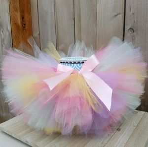 Easter Pastel Tutu pink mint purple size 12 months